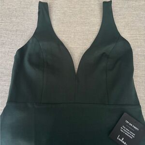 NWT Elegant Dark Green Dress